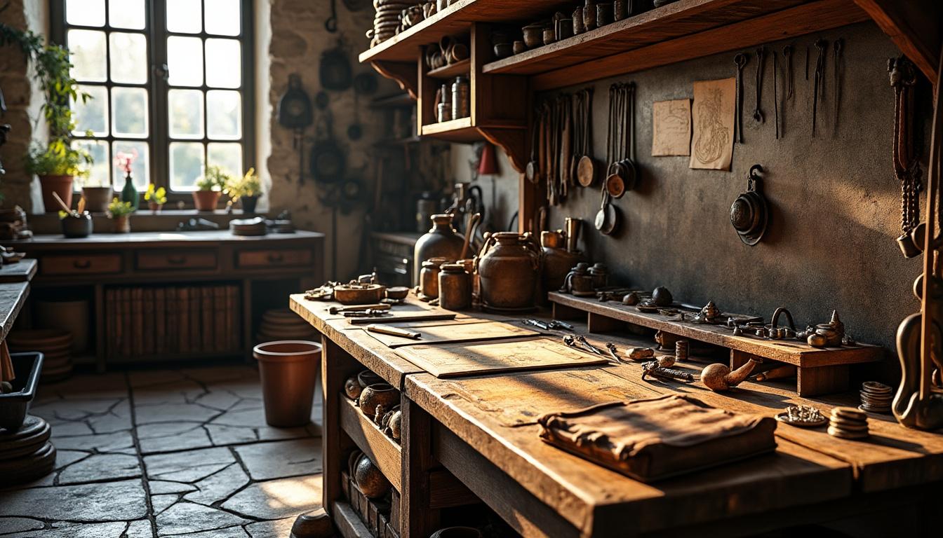 découvrez les 15 métiers d'art en voie de disparition ainsi que ceux qui connaissent une renaissance, entre tradition et modernité.