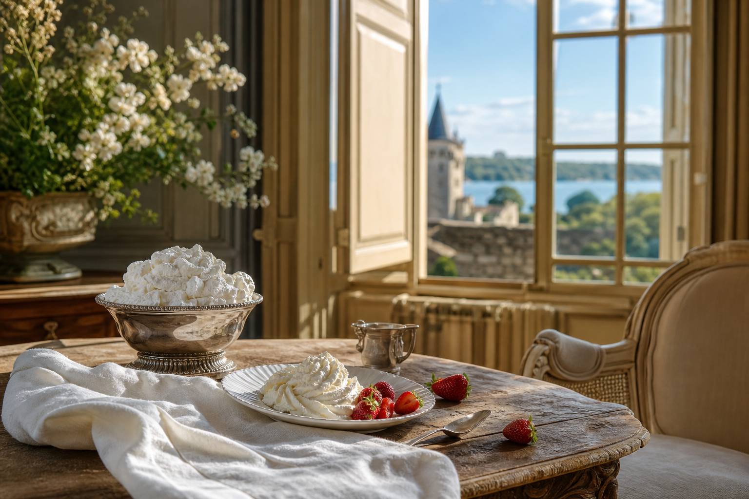 Mes Secrets pour Maîtriser la Crème Chantilly au Cœur du Château de Chantilly