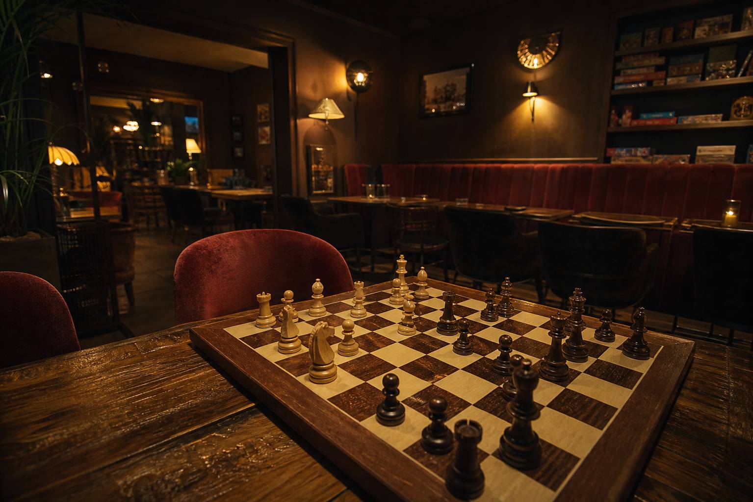 Retrouvailles inattendues : mon retour aux échecs dans l’ambiance d’un bar spécialisé